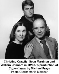 The performers of Copenhagen by Michael Frayn