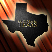 Poster art for God's Man in Texas by David Rambo